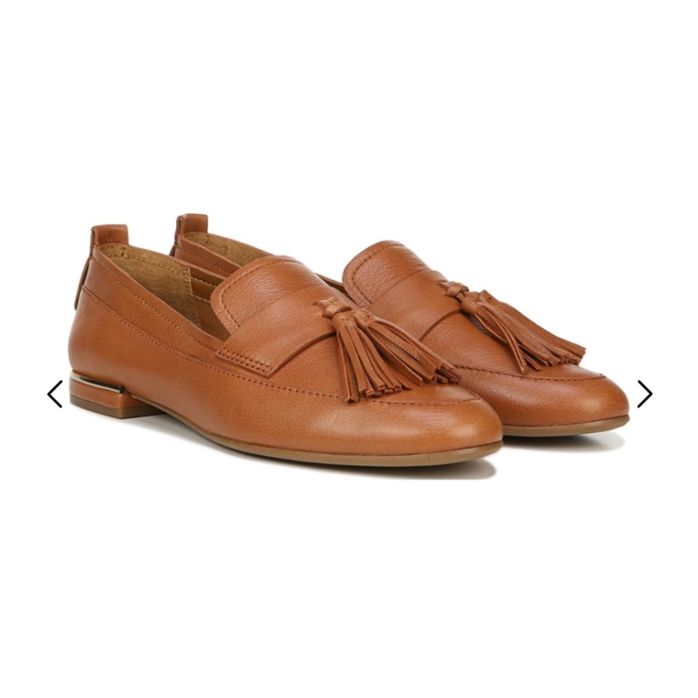 Franco Sarto Cognac Tassel Loafer